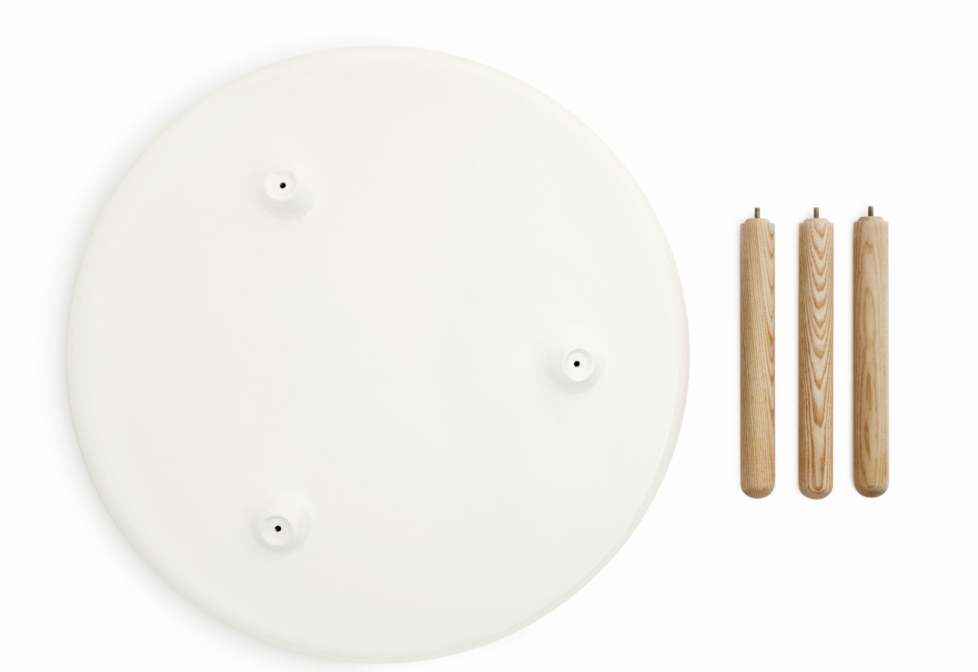 Tablo Table Small Side Table Normann Copenhagen White
