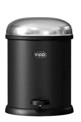 VIPP12 / VIPP 12 Bin Pedal bin 3L Vipp Black