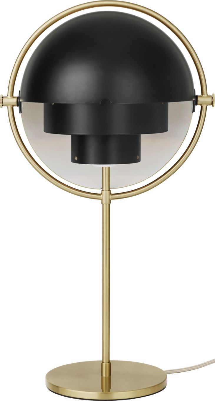 Multi-Lite Table Lamp Black / Brass Gubi