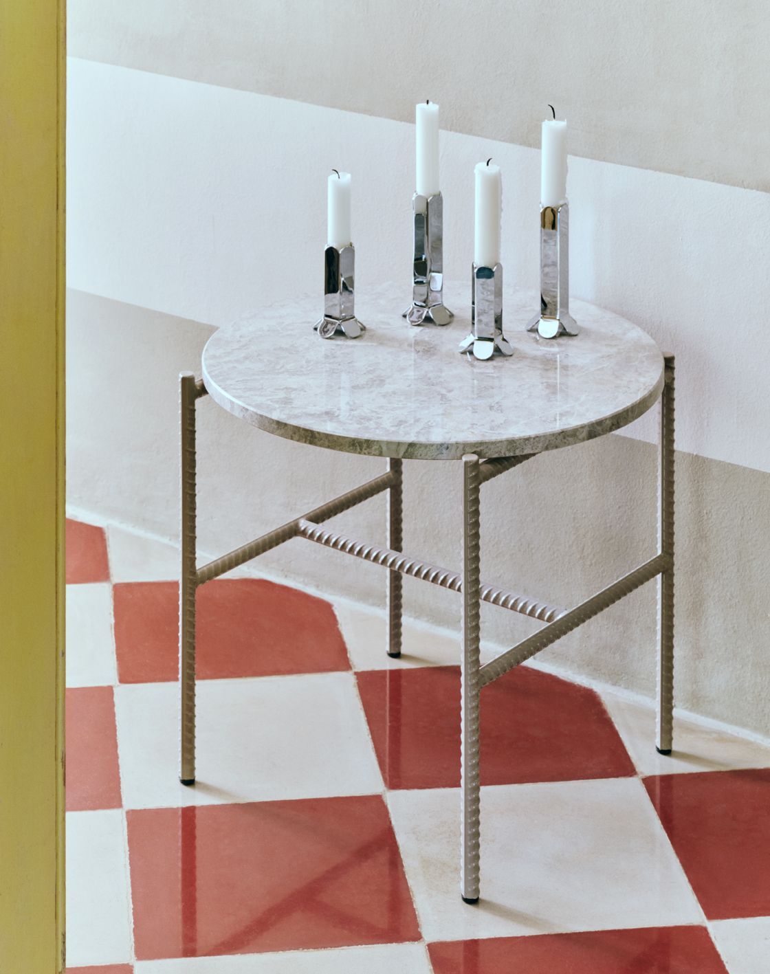 Rebar Side table Side table Hay