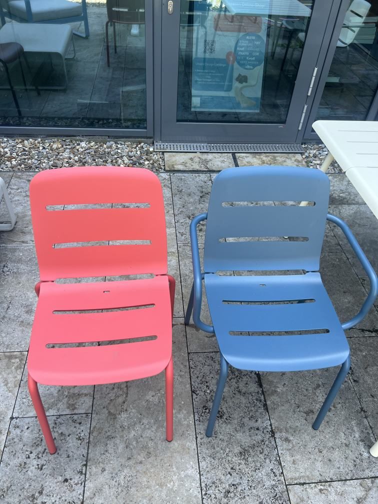 Vapio outdoor table combination Weishäupl Exhibition piece
