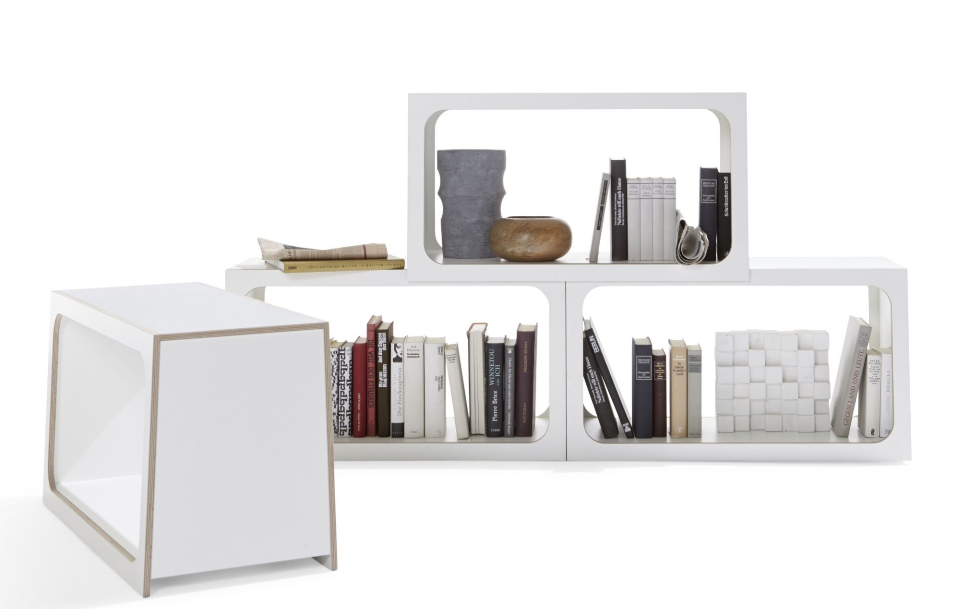 Boxit Regalmodul Müller Möbelwerkstätten -weiss