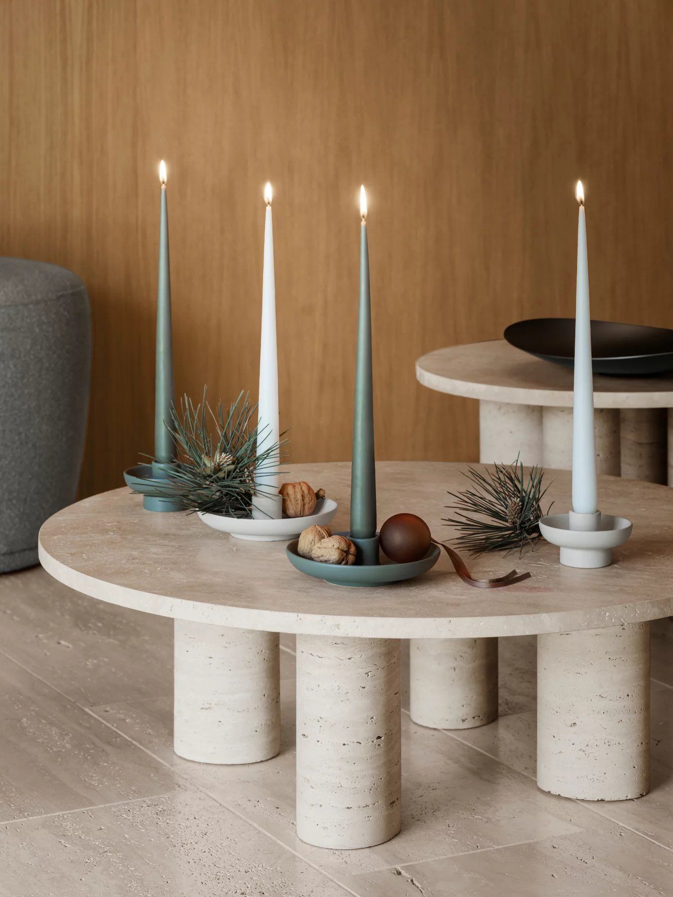 Volos coffee table round Ø 75 x H 26 cm Blomus