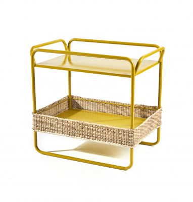 Dichas natural side table ames