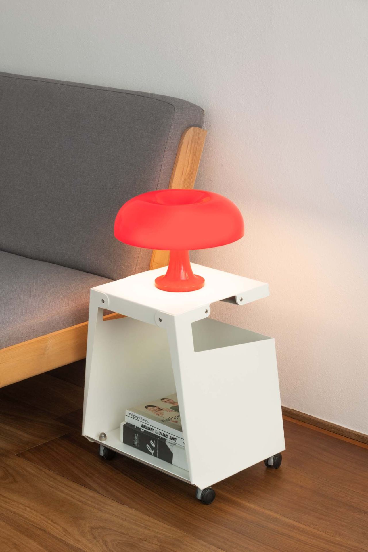 Nessino table lamp Artemide Red Nessino table lamp Artemide Red