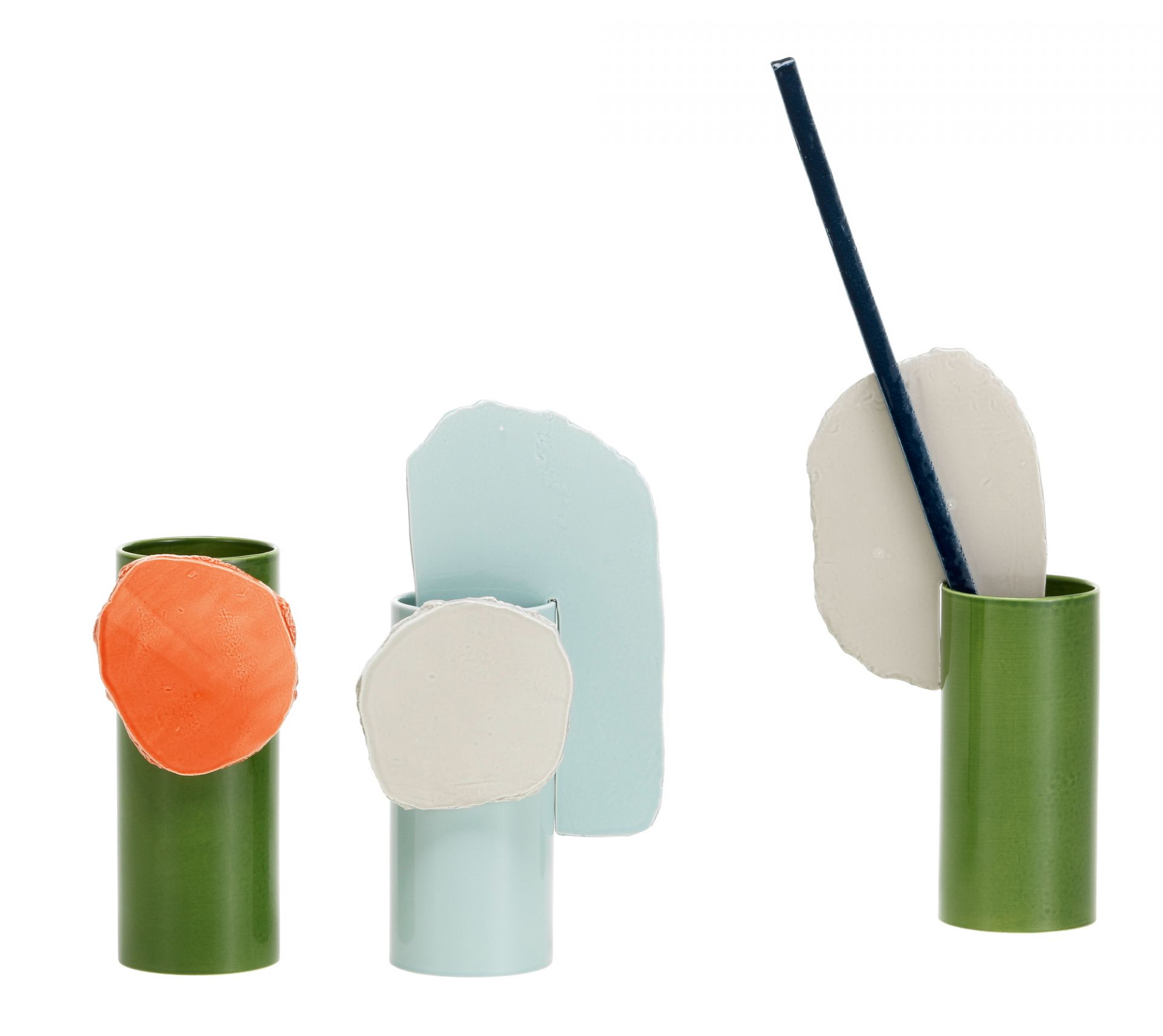 Vases Découpage Vitra Feuille