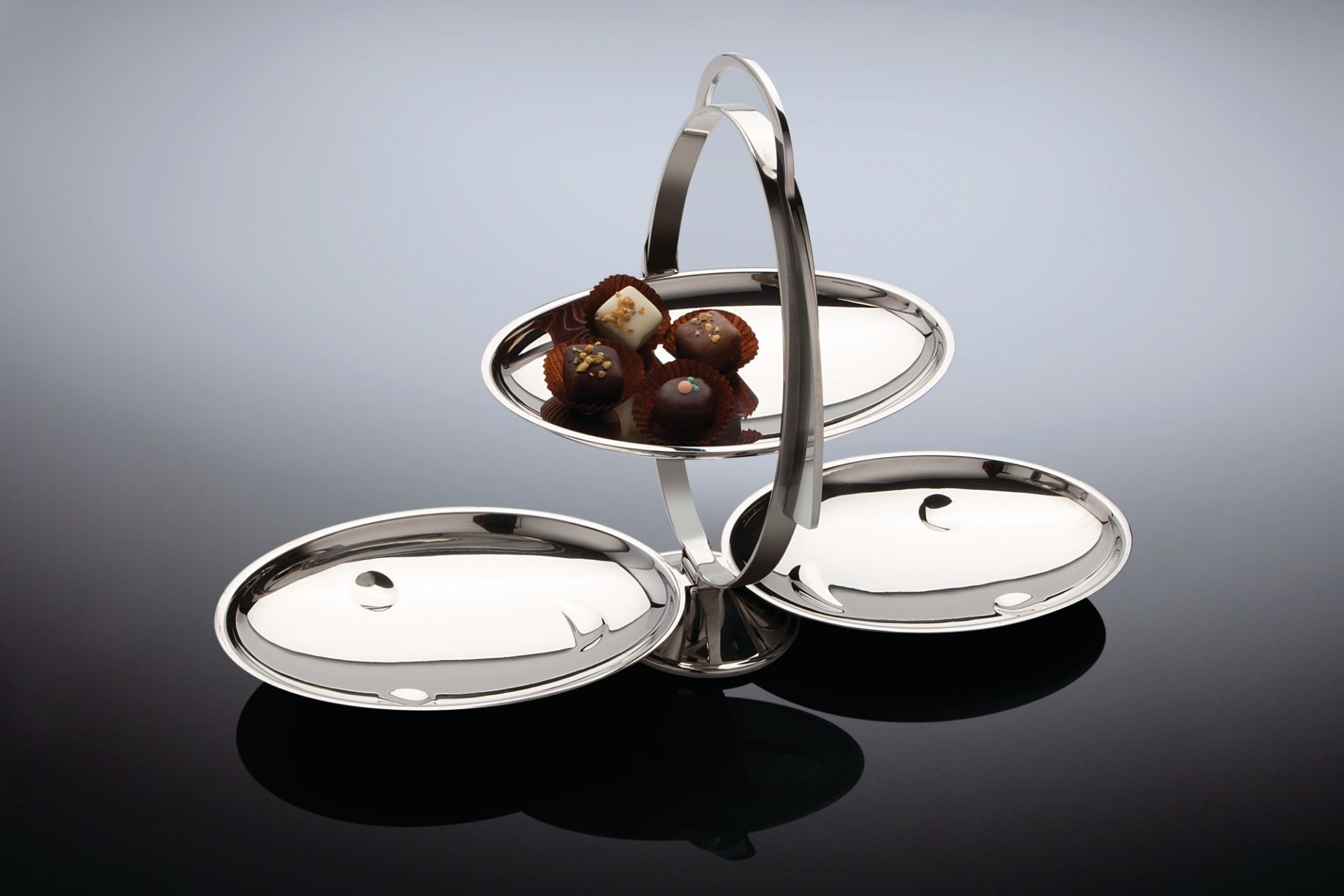 Anna Gong foldable etagere Alessi