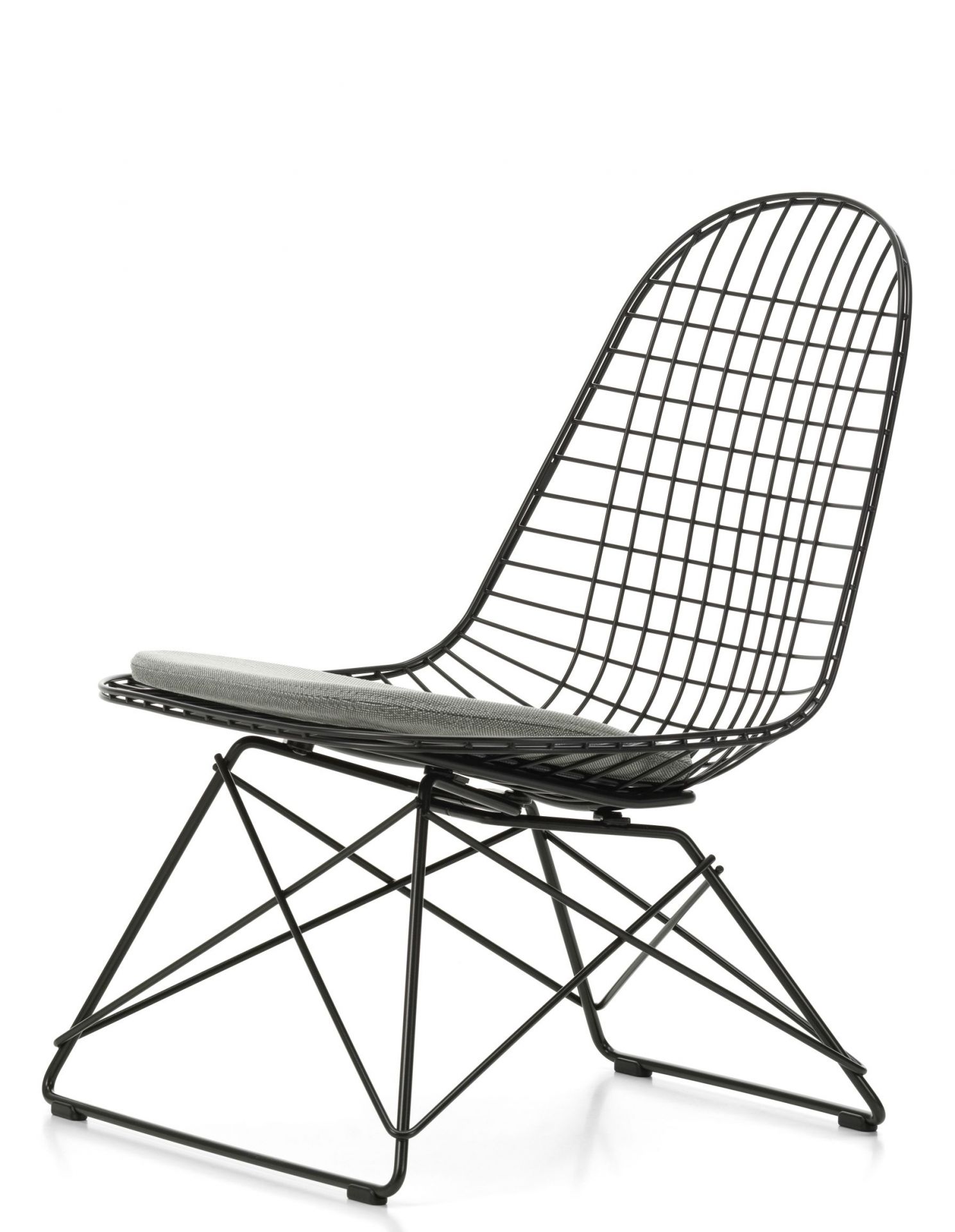LKR-5 Wire Chair Chair with Seat Cushion Vitra