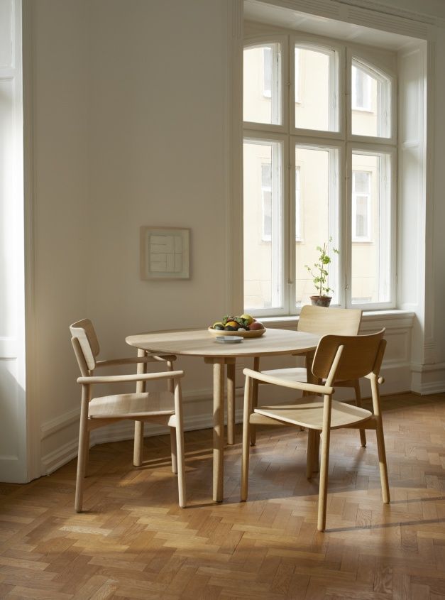 Hven table Ø 110 x H 73 cm Skagerak by Fritz Hansen