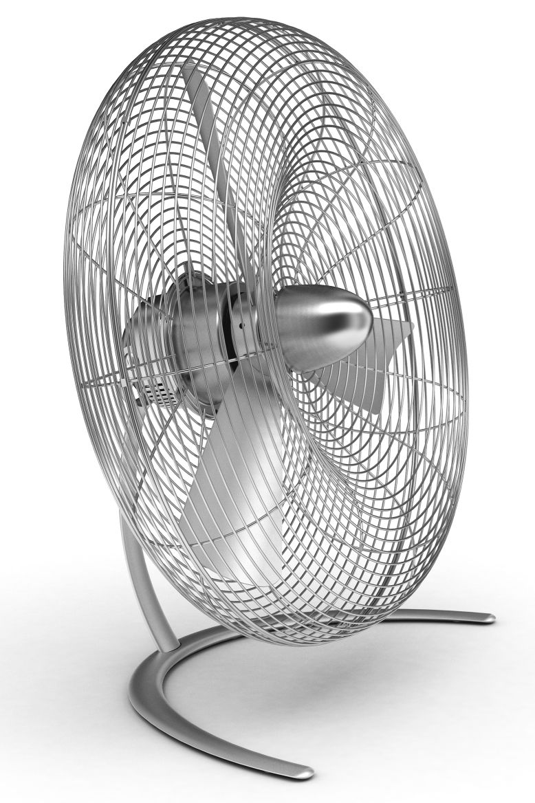 Floor Fan Charly Stadler Form SINGLE PIECES