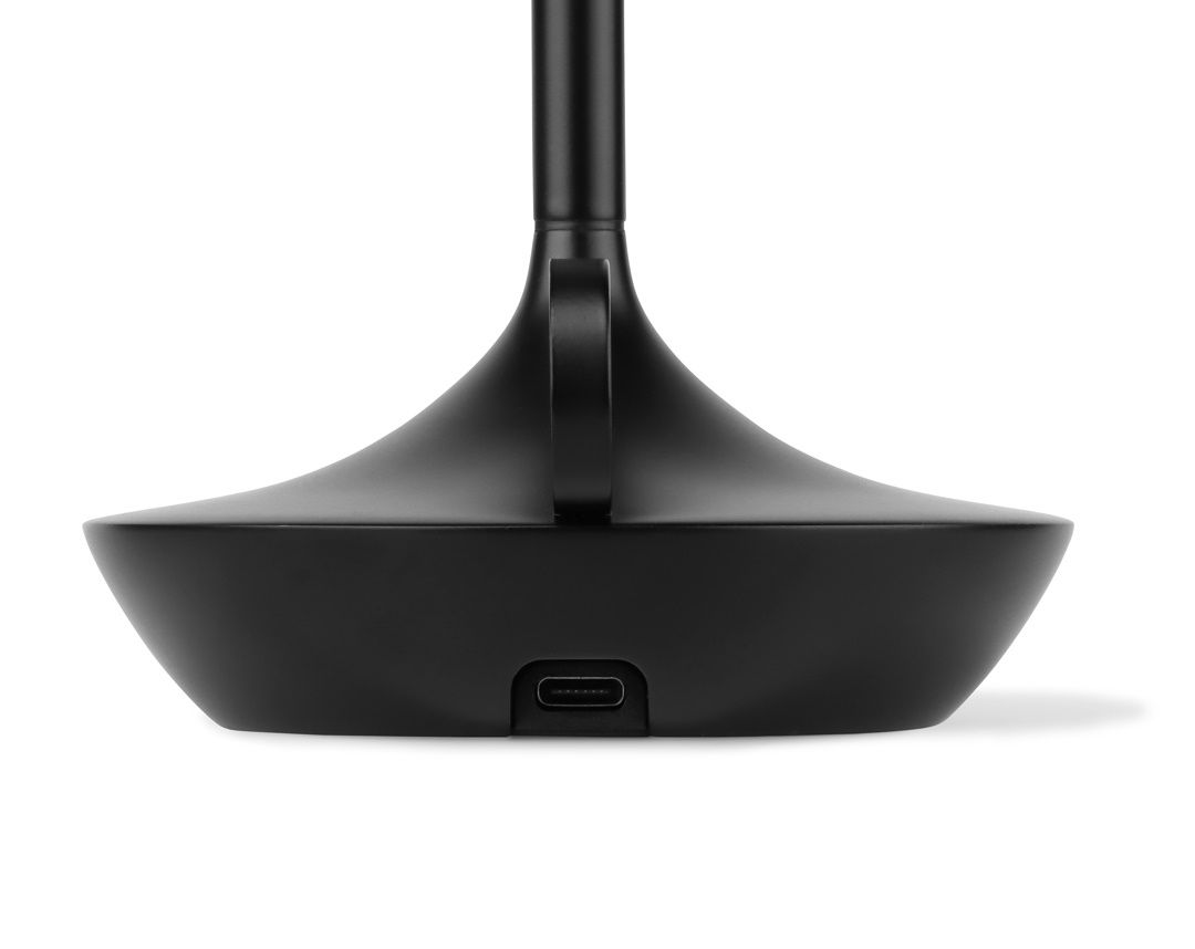 Wick Portable light / Tample lamp with USB black Graypants