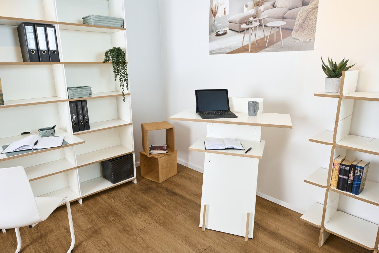 Desk Writing tablet S for standing desk Tojo SINGLE PIECES