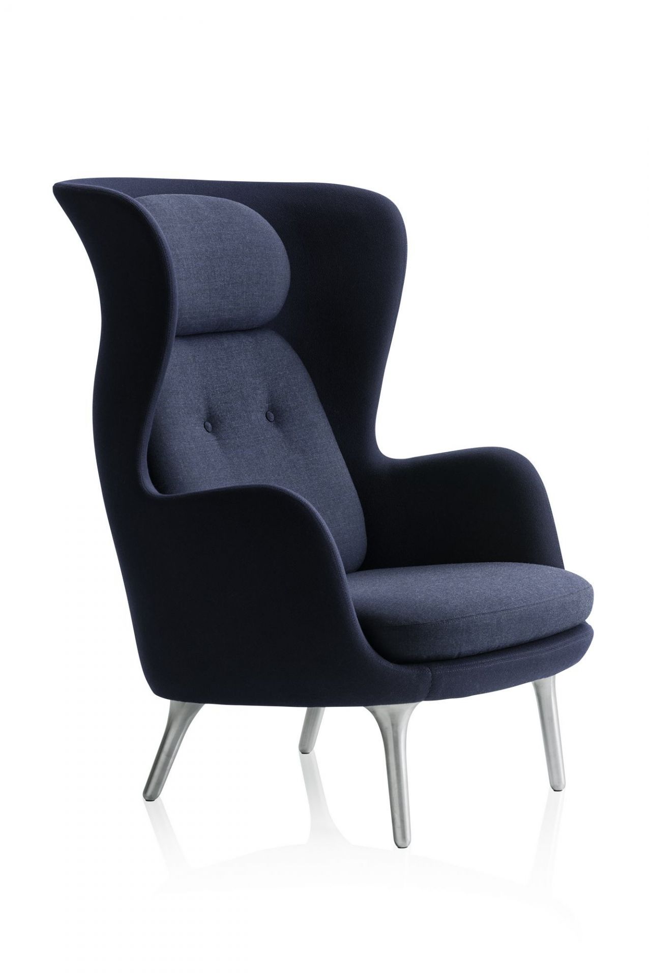 Ro Armchair Aluminium Fritz Hansen