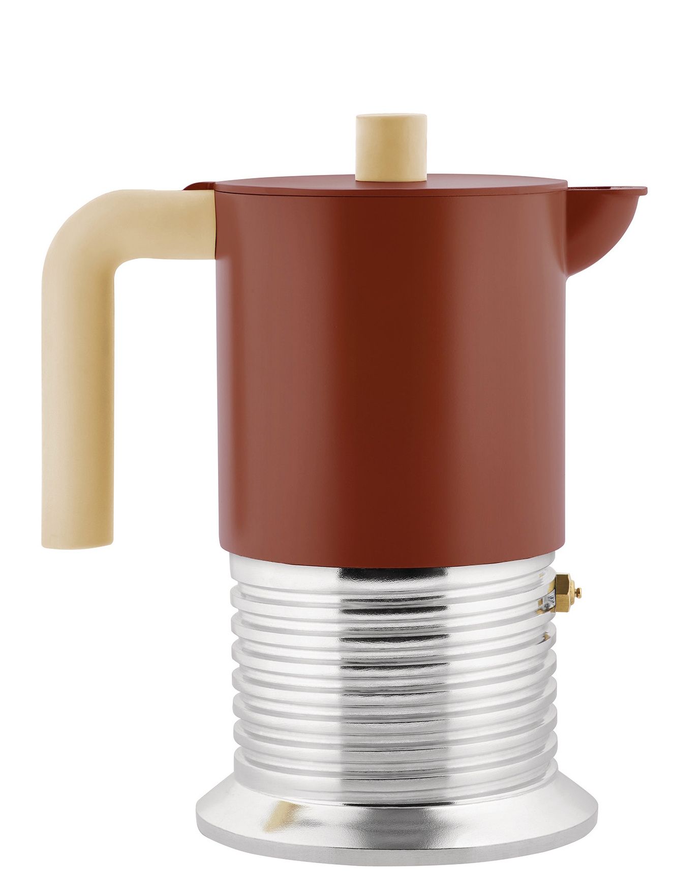 PM01/6 Vite Espresso Maker for 6 cups Alessi Brown