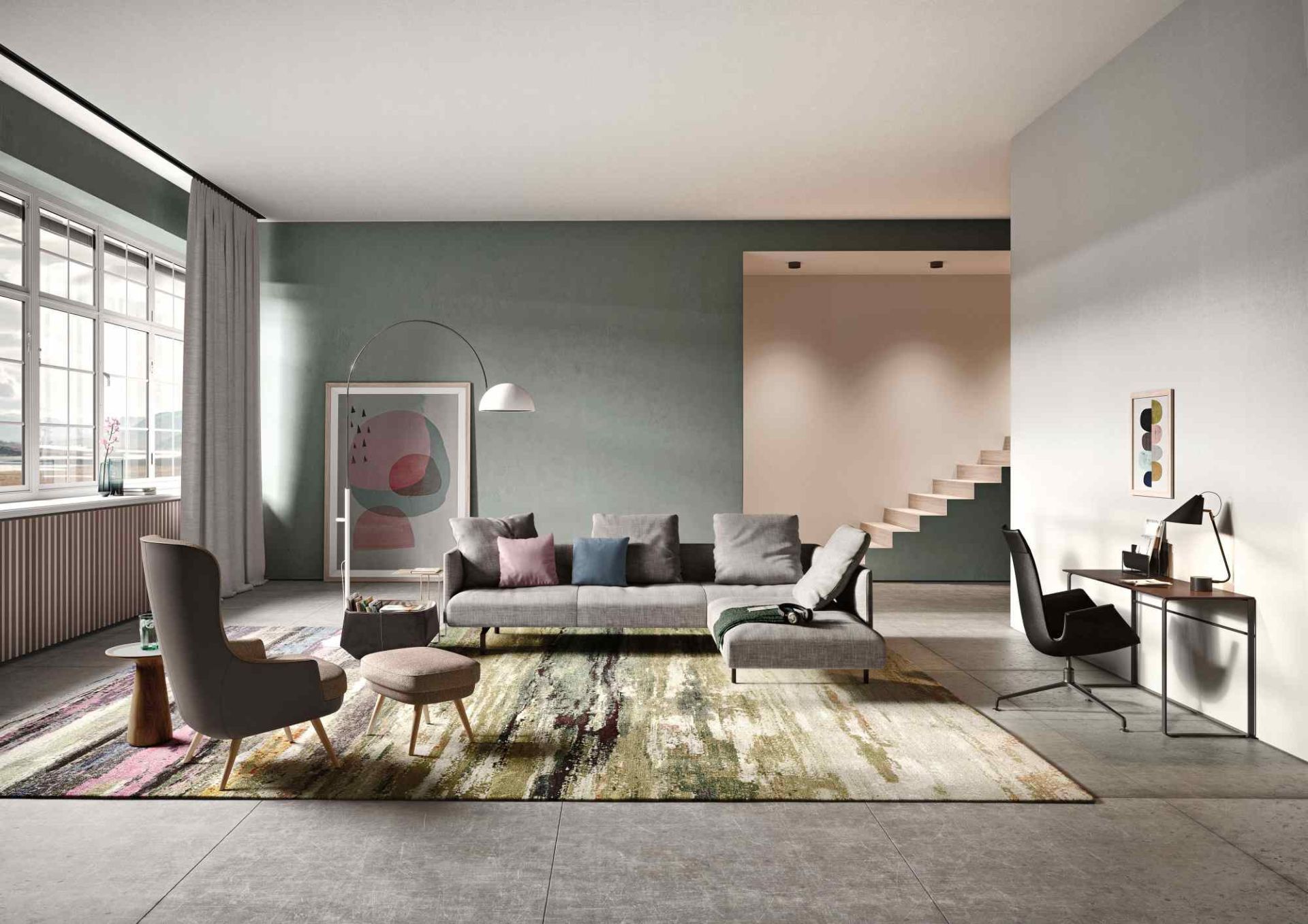 Muud Freestanding Sofa Walter Knoll 