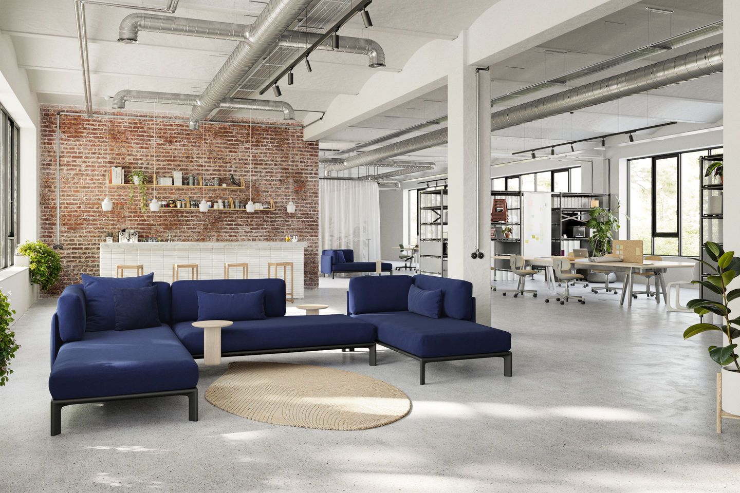 Anagram platform connector 2 pieces Vitra  