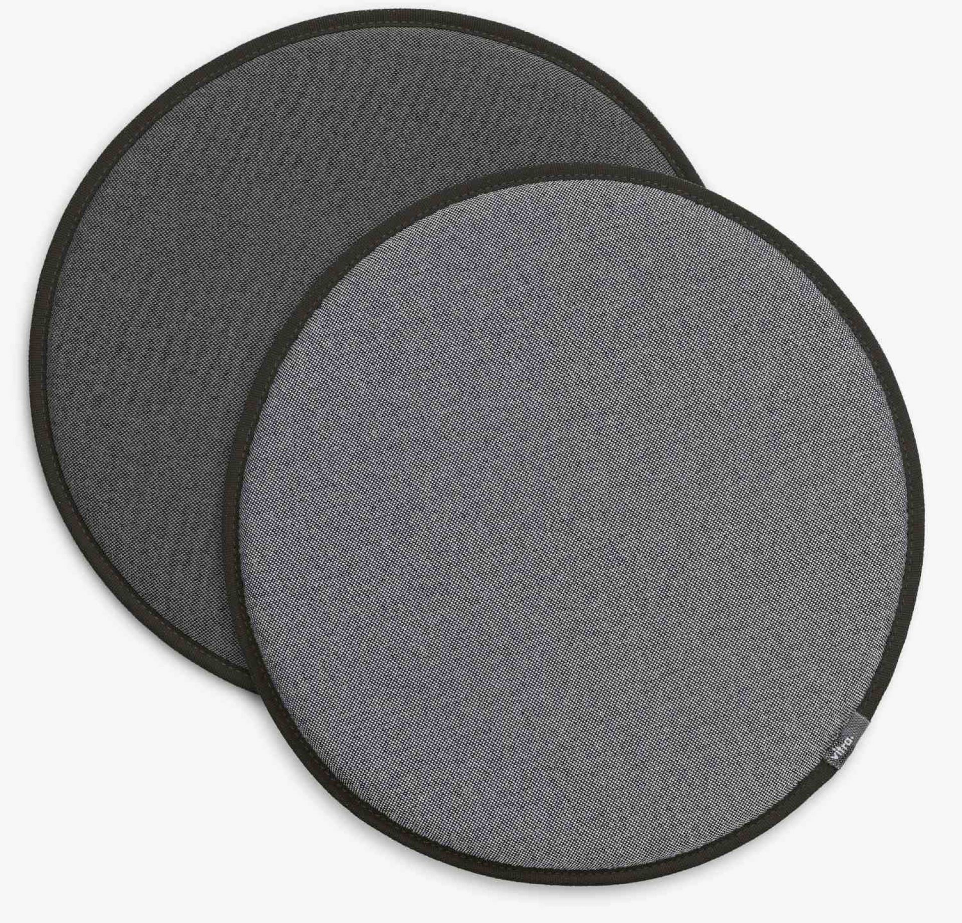 Seat Dot Sitzkissen Vitra-dunkelrot-nero / dunkelrot-eisblau SINGLE PIECES