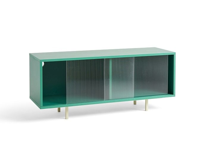 Colour Cabinet M Hay Glass Doors Mint Floor