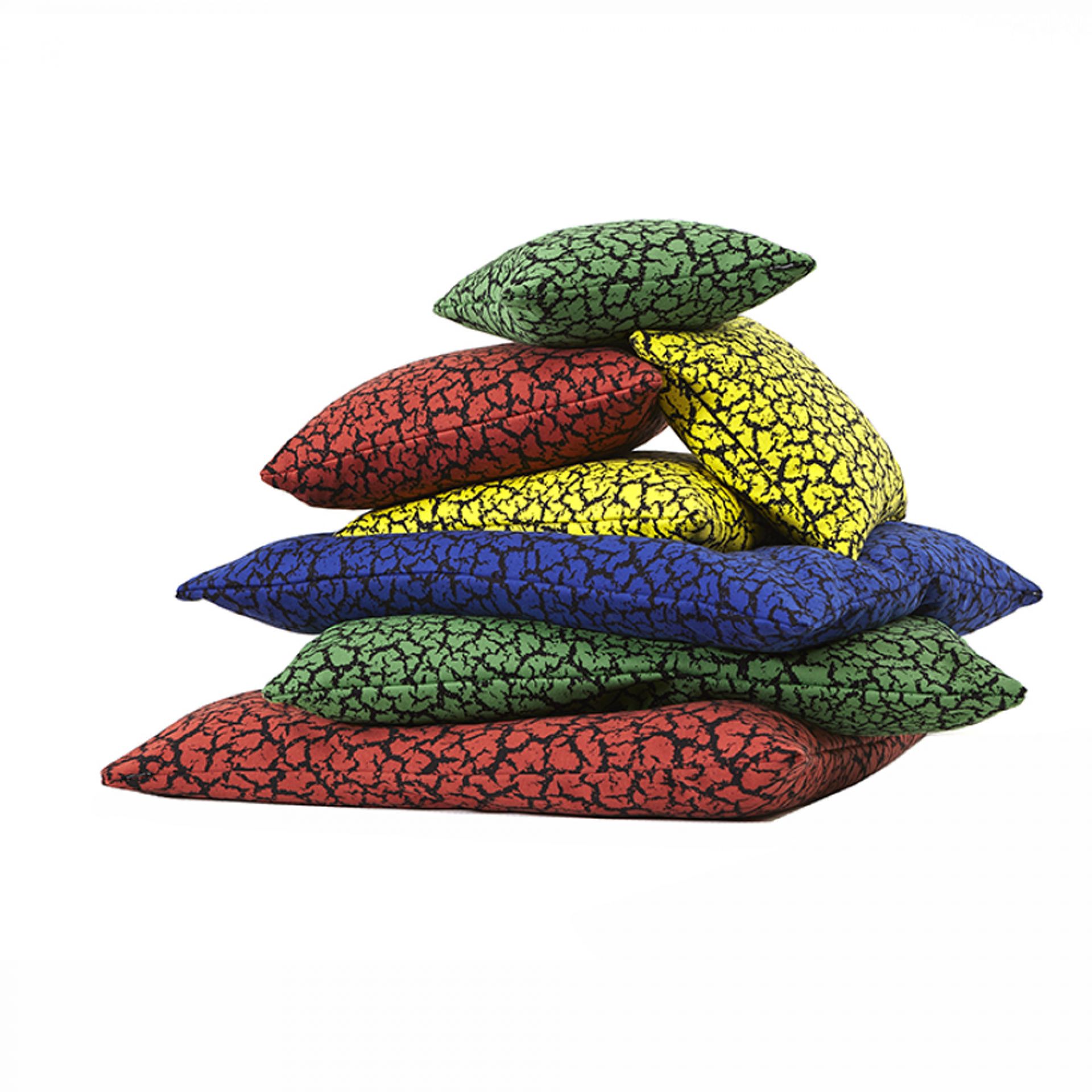 Rift cushion blue 40x40 Sancal