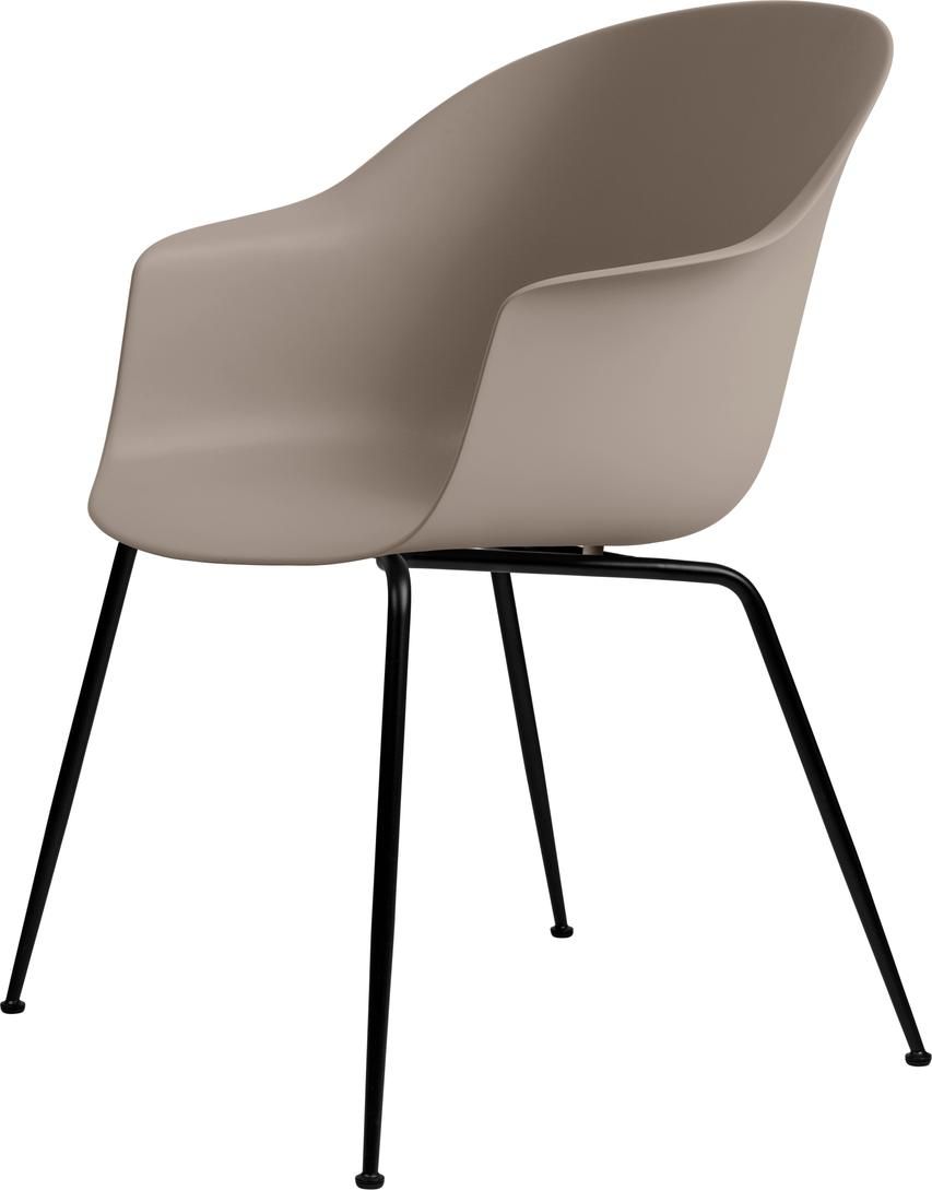 Bat Chair Dining Chair Indoor / Outdoor Frame Black Gubi