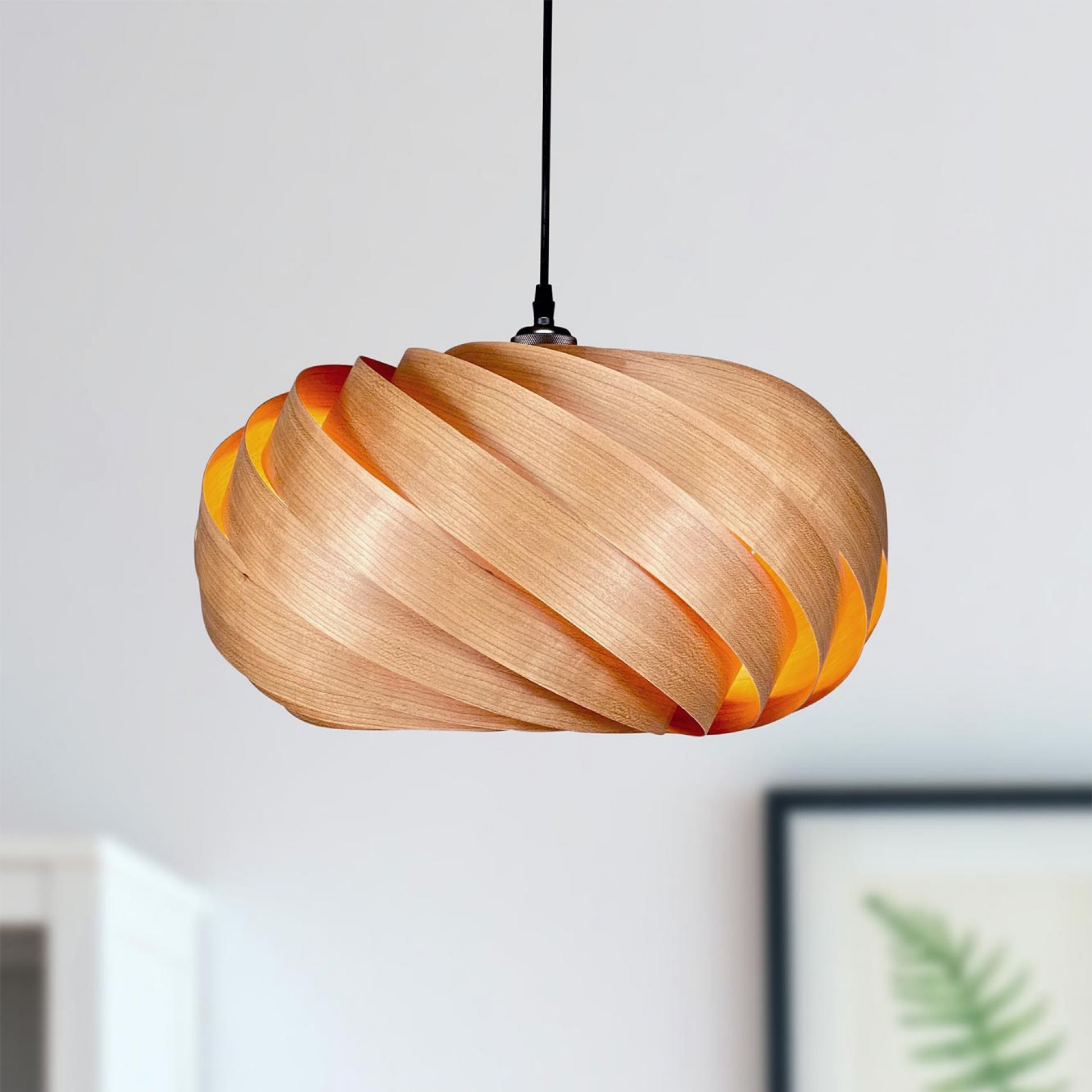 Quiescenta Pendant lamp Ø45 cm Cherry tree Gofurnit