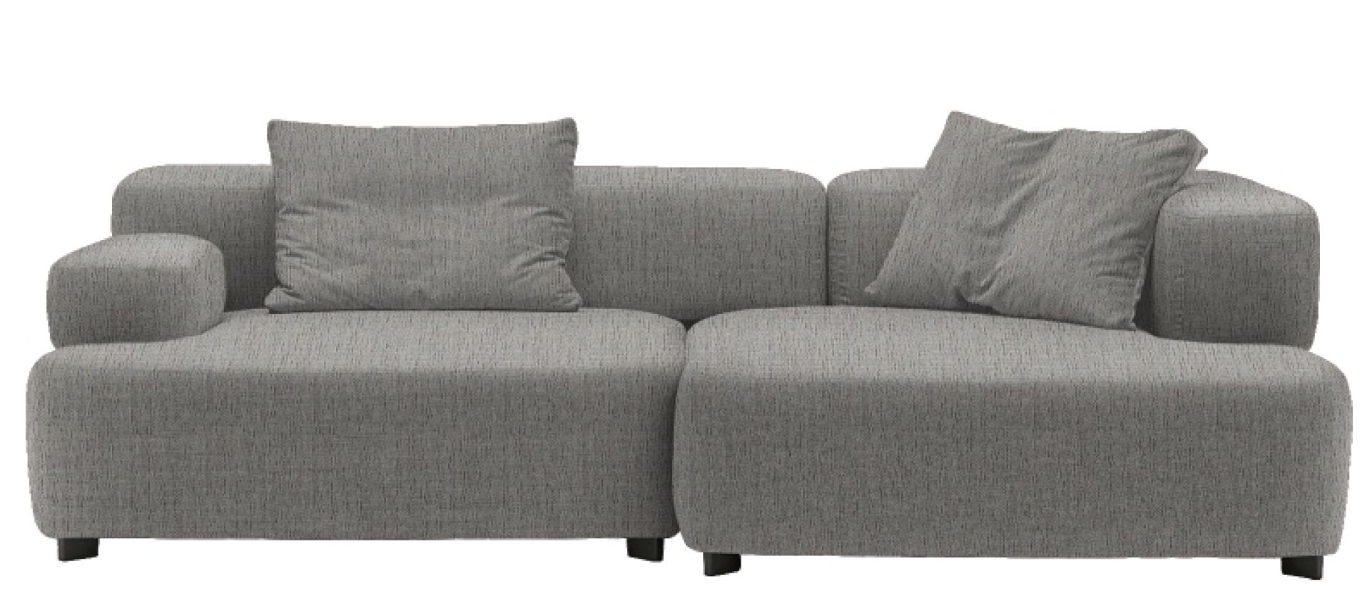 Alphabet 3-Seater Sofa Armrest right Fritz Hansen