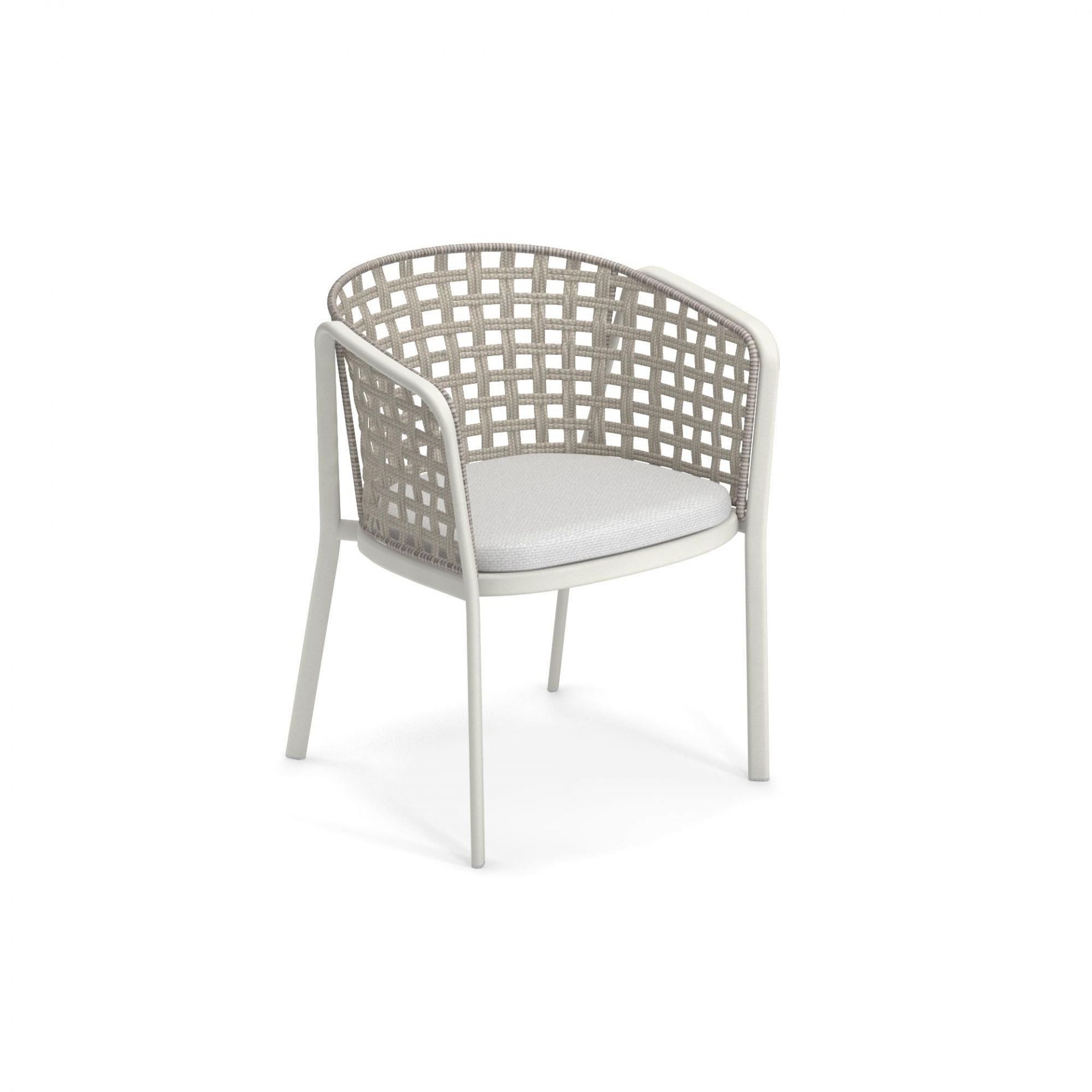 Carousel 1213 Outdoor Armchair Emu White / Melange Ivory
