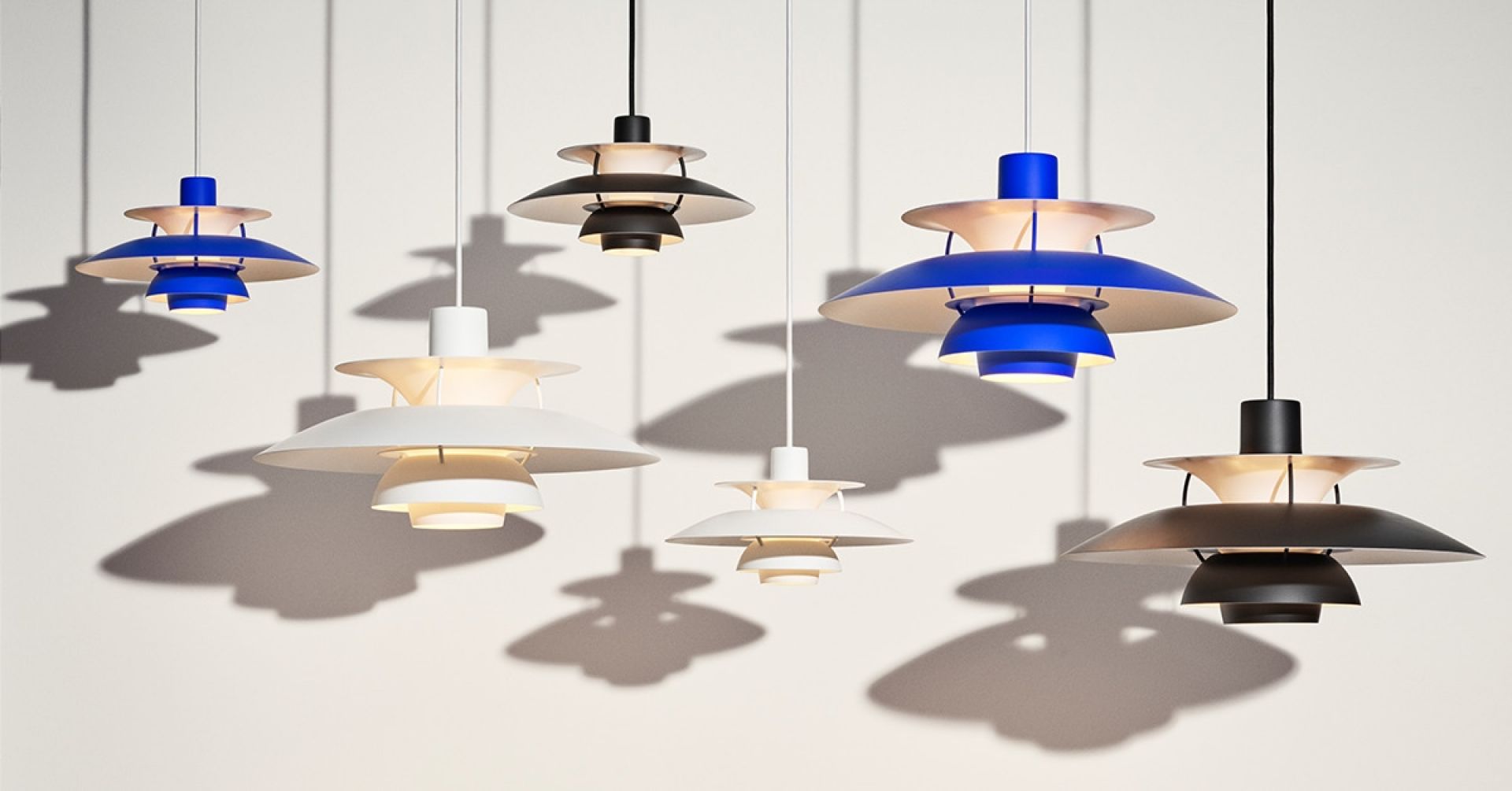 PH 5 Monochrome Pendant light Louis Poulsen Pale Blush