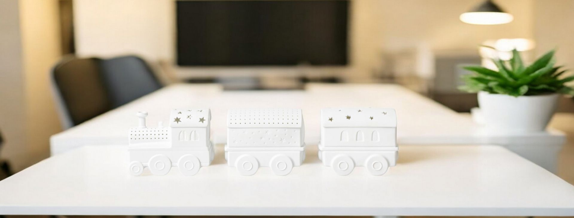 LED light train set Räder