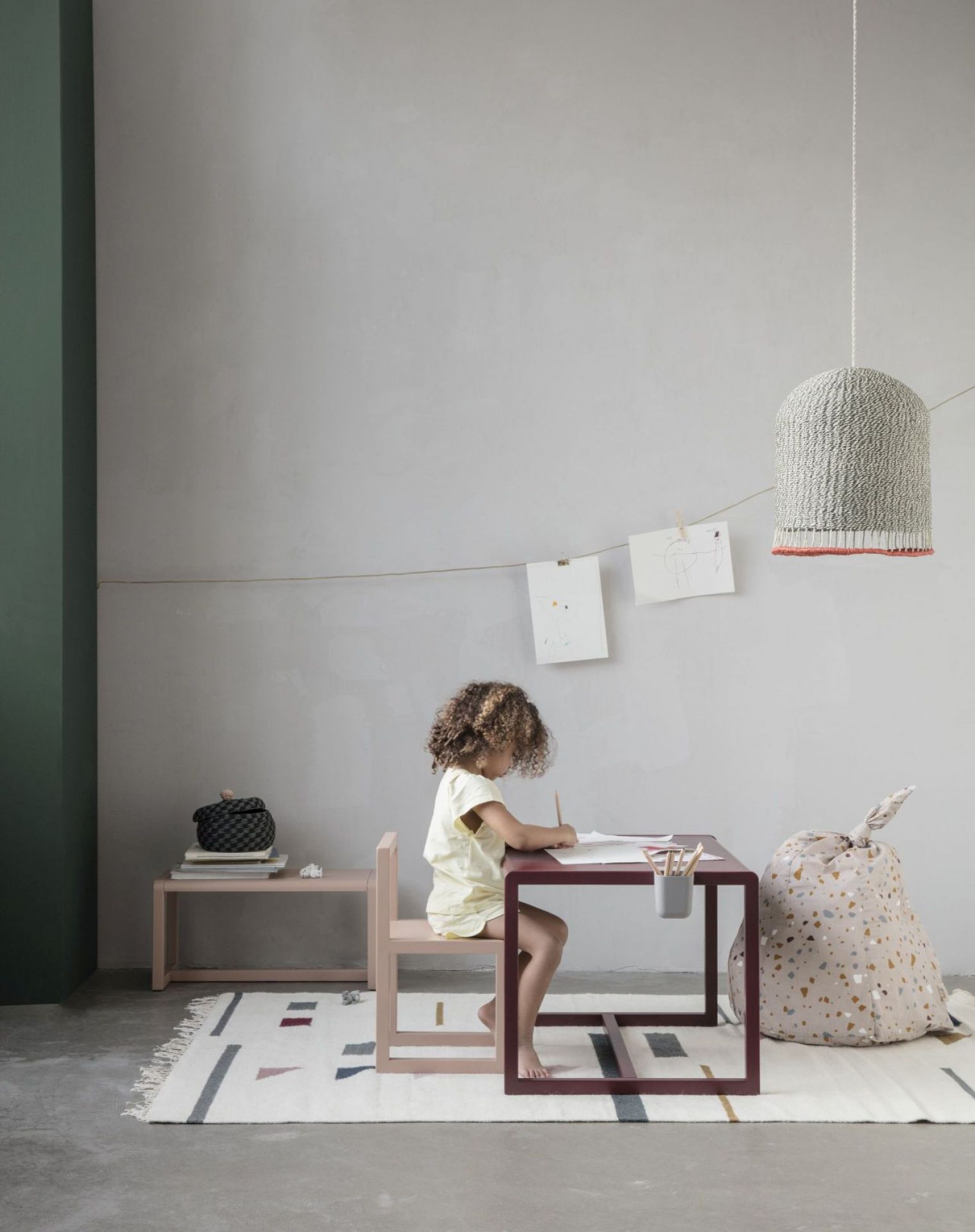 Little Architect Table Rose Ferm Living SINGLE PIECE