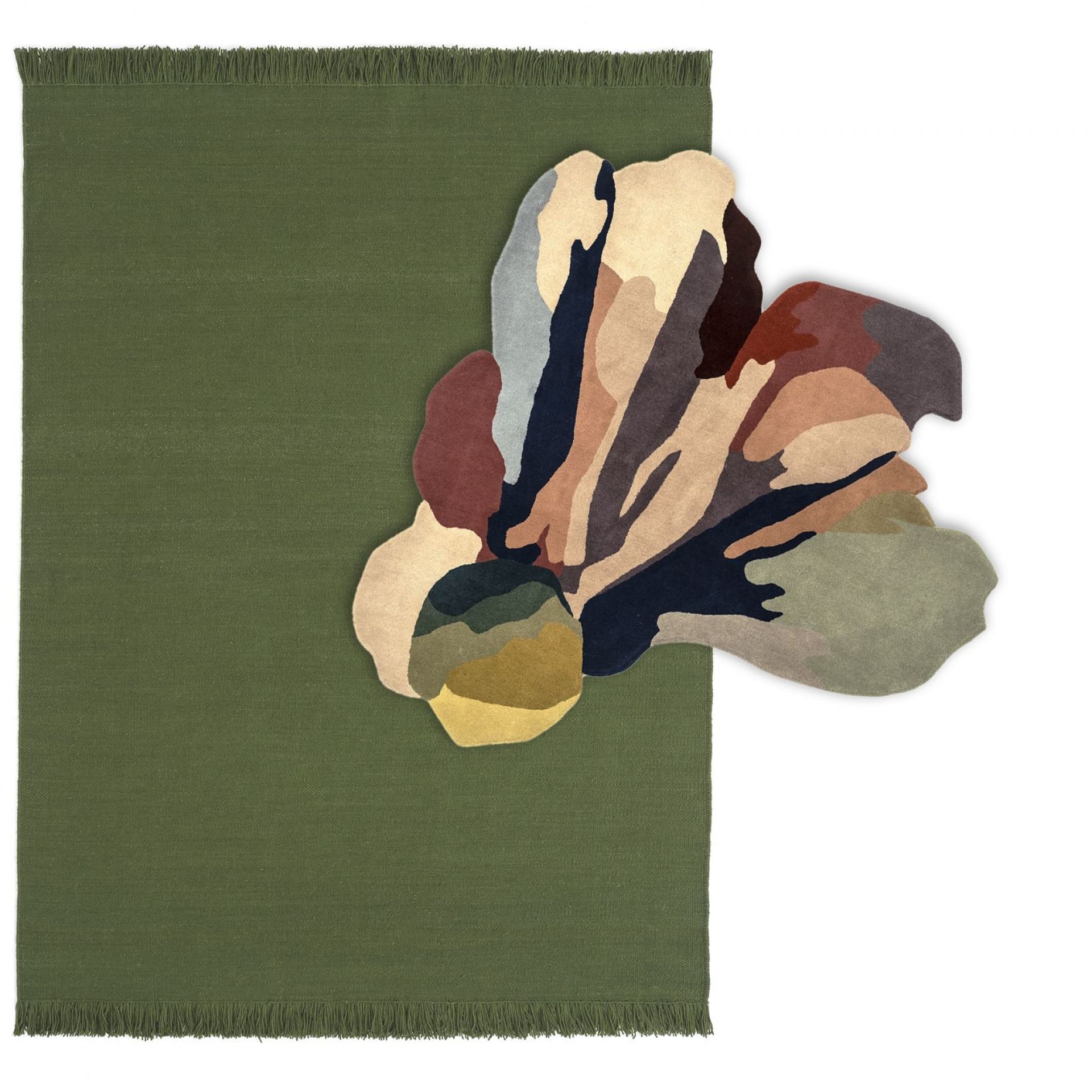 Flora Bloom 1 Carpet 150x166 cm Nanimarquina