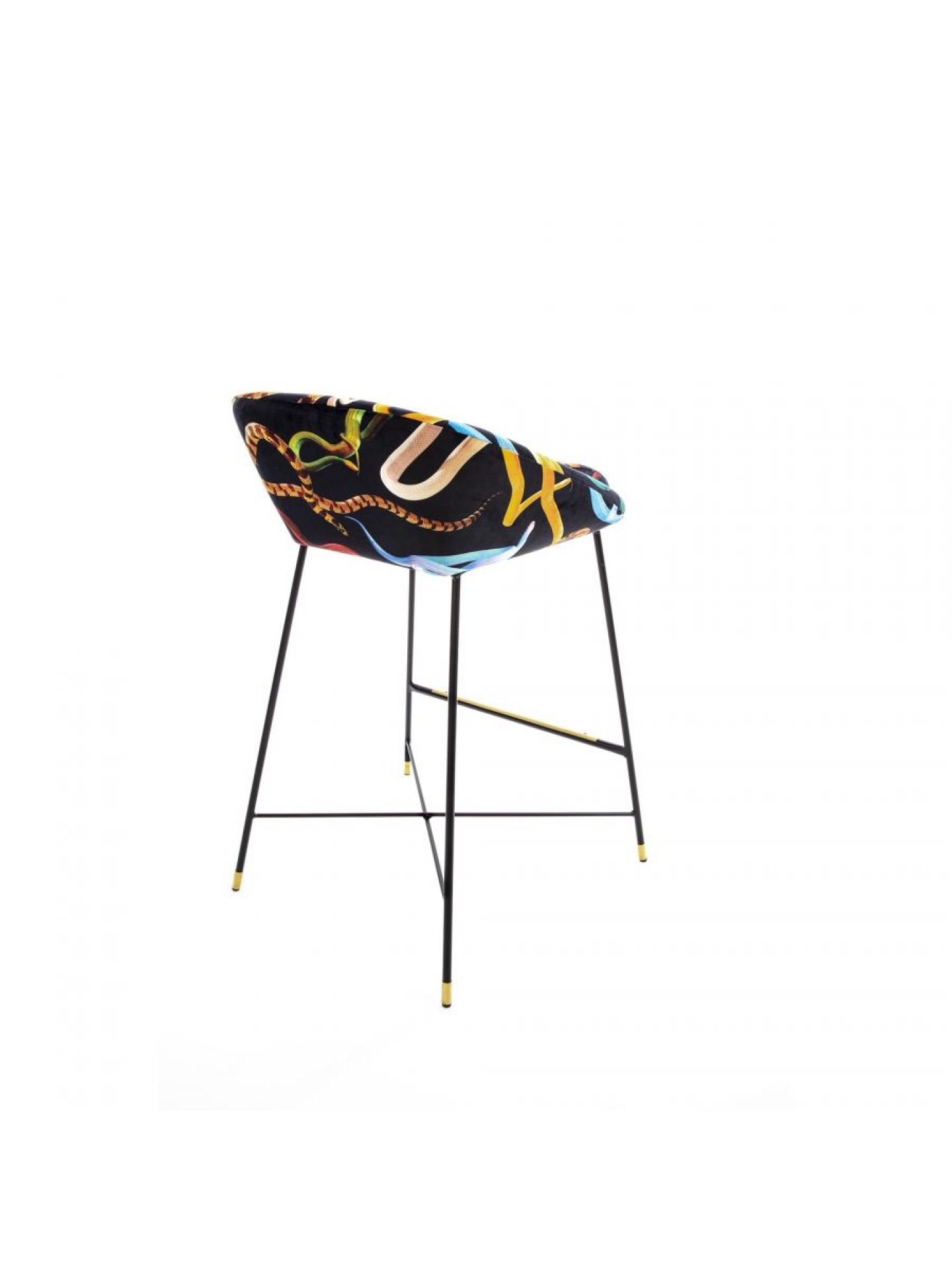 Toiletpaper high stool Snakes Seletti Toiletpaper high stool Snakes Seletti