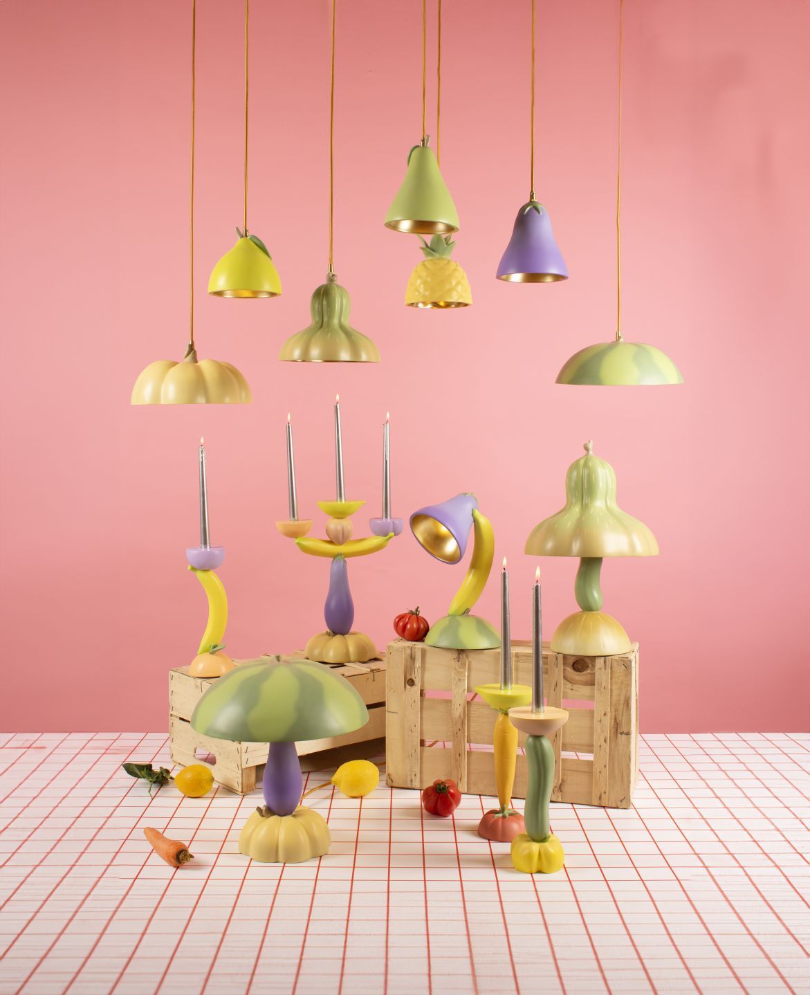 Vitamin Table lamp Watermelon table lamp Seletti