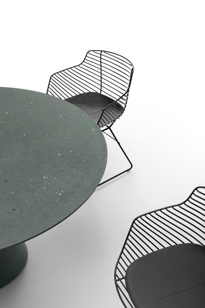 Flow Filo SLIM Indoor/Outdoor Chair Skid Frame MDF Italia 
