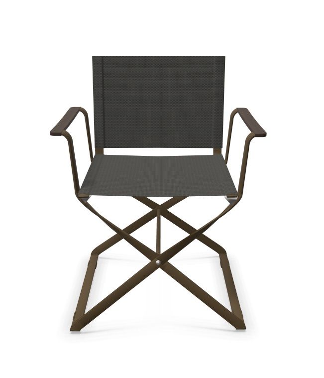 Ciak Outdoor Director's chair Brown mat Emu SINGLE PIECES