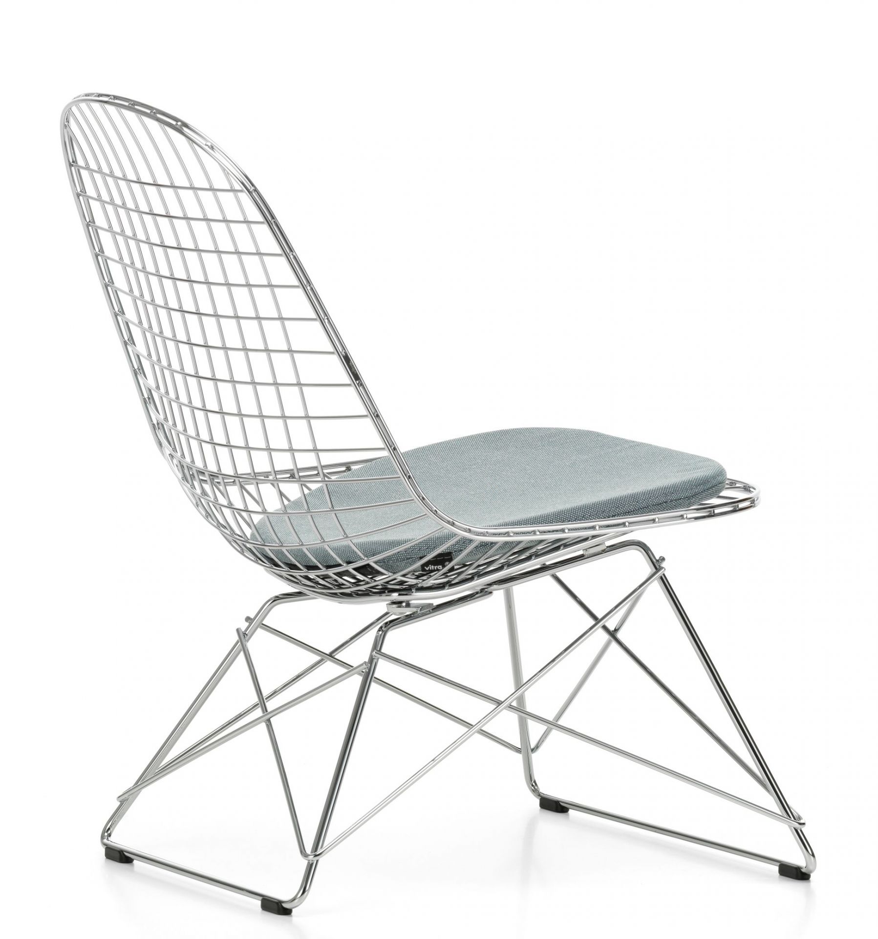 LKR-5 Wire Chair Chair with Seat Cushion Vitra