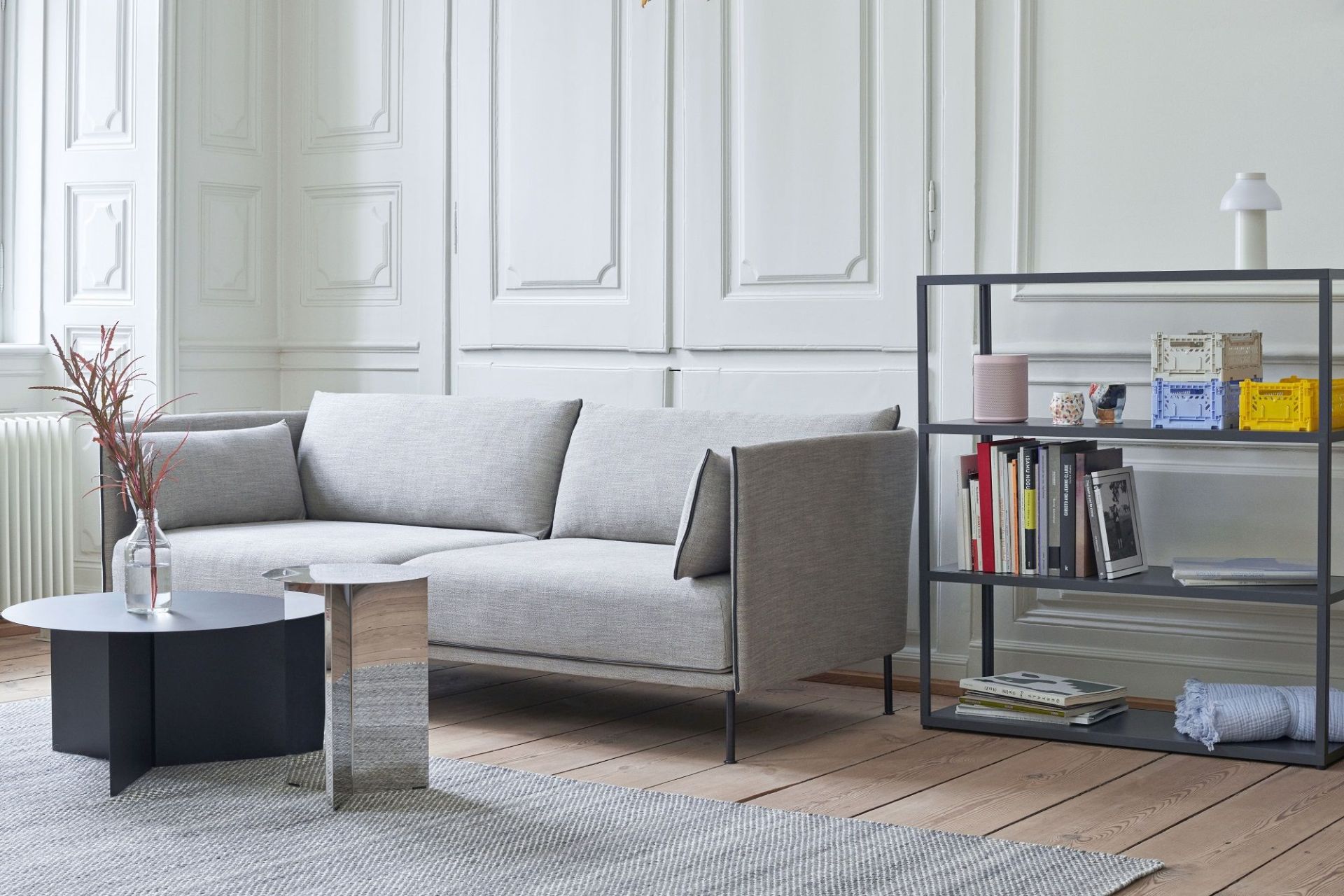 Slit Table Round XL side table / coffee table Hay 