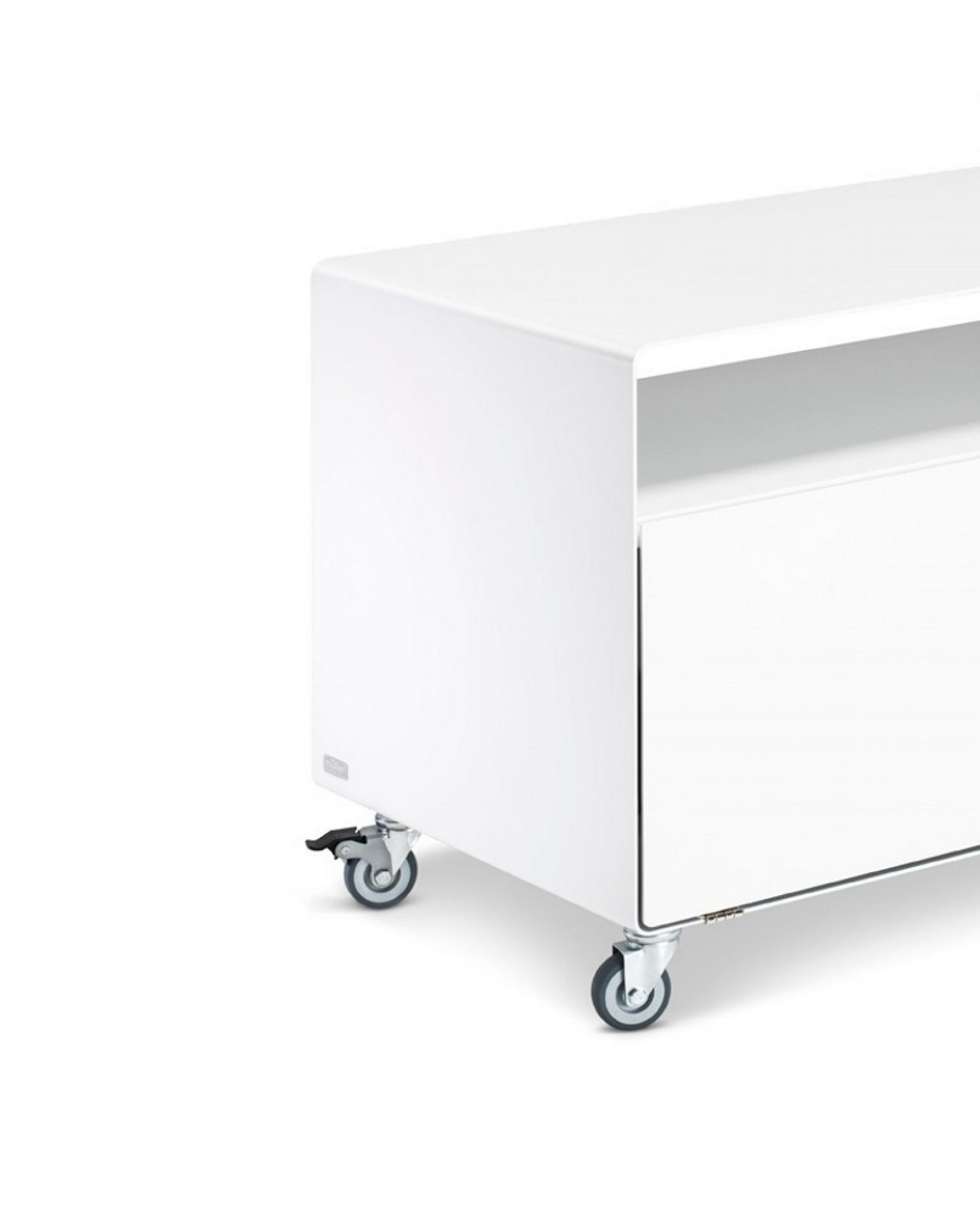 R109N Sideboard with industrial rollers Müller Möbelfabrikation - QUICK SHIP