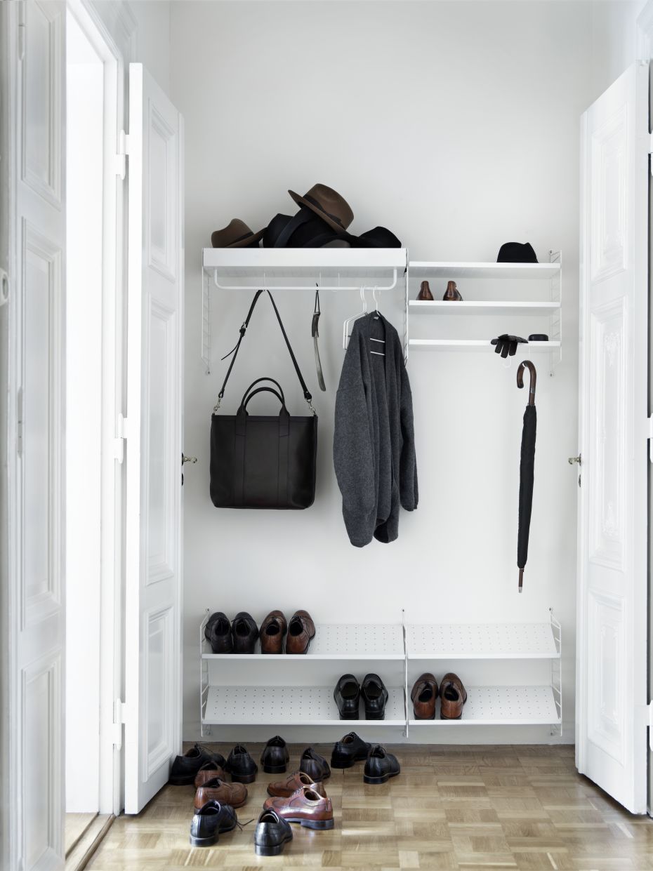 Single Shoe Rack W 78 cm String Furniture  