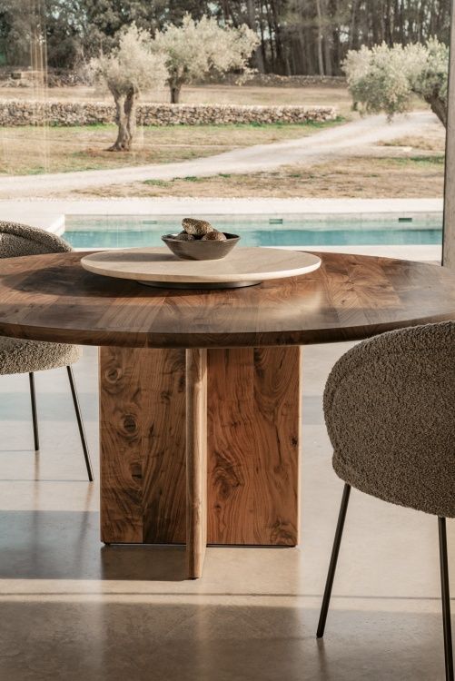 BC17 T-Rox table round dining table Janua Ø 110 x H 75 cm