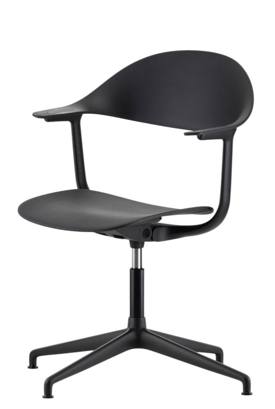 Mynt back and seat plastic office swivel chair Vitra