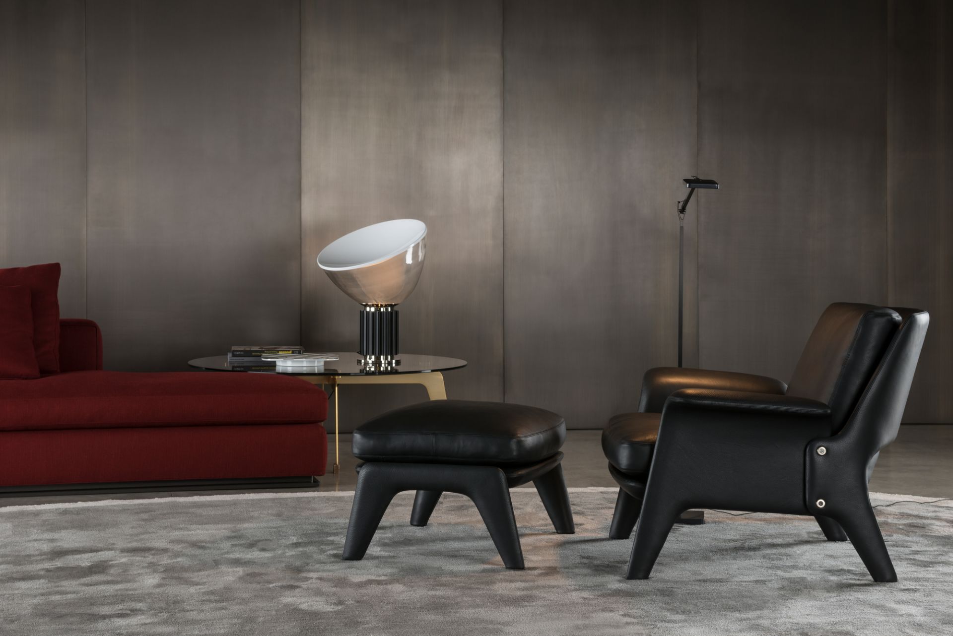 Taccia Table lamp Flos black