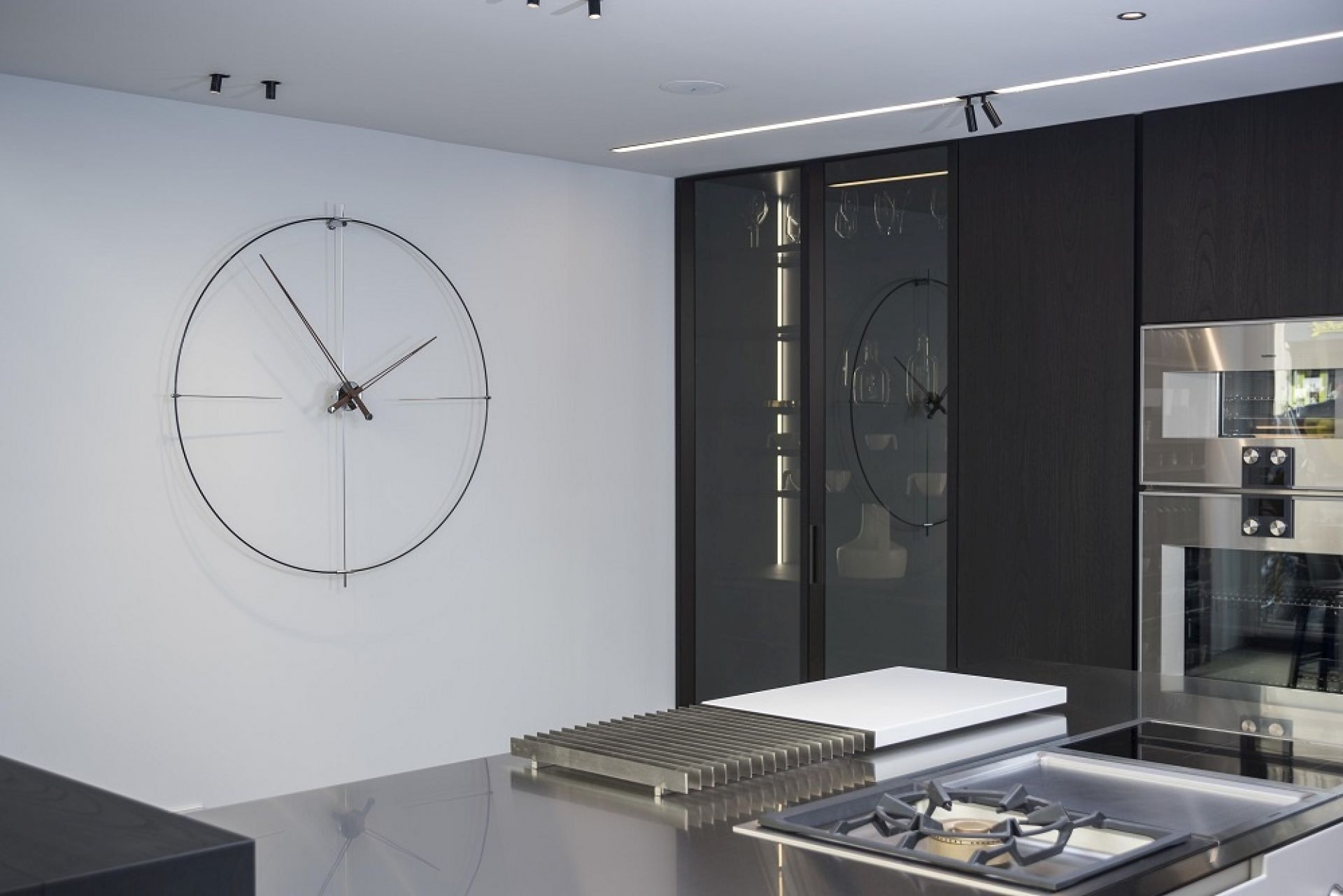 Bilbao N/ L Wall Clock nomon