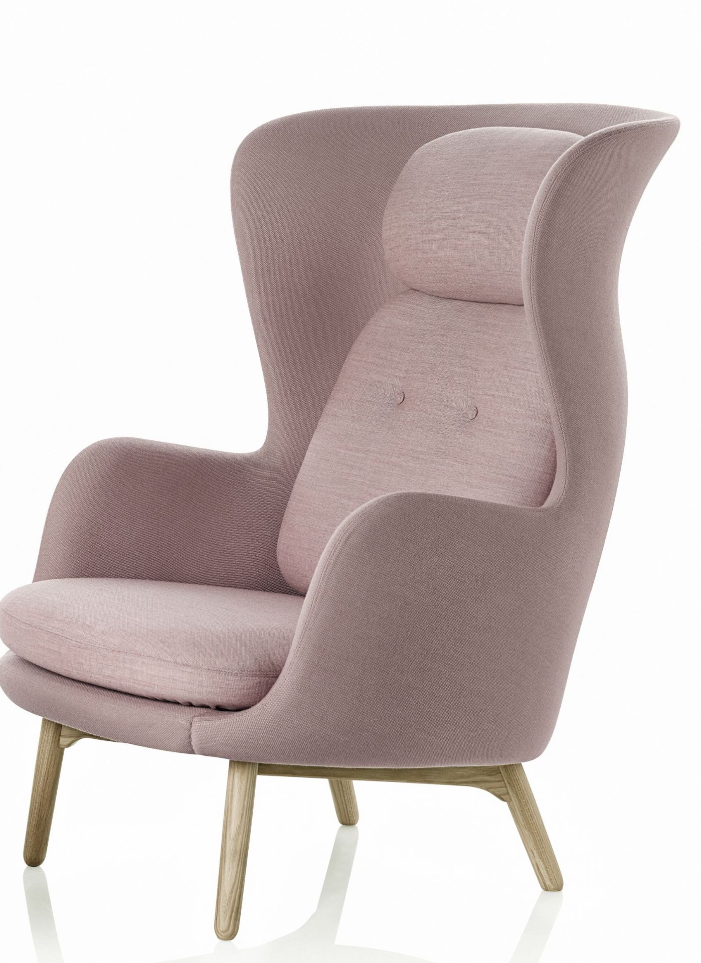 Ro Armchair Wood Fritz Hansen