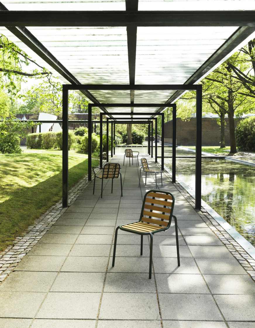 Vig Chair Wood Chair Outdoor Normann Copenhagen  