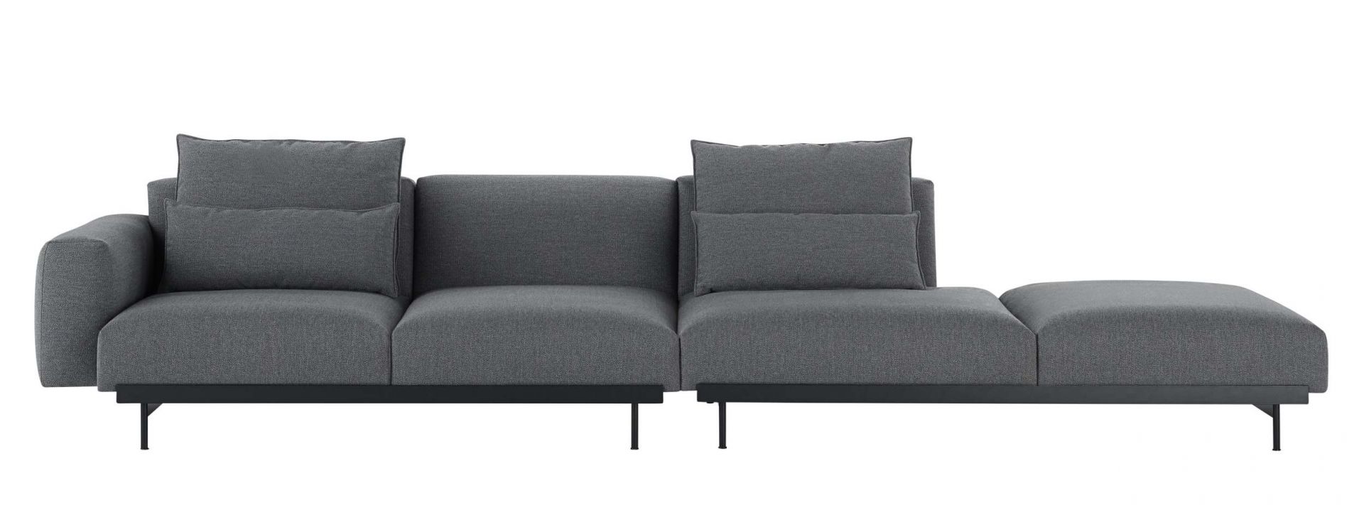 In Situ Modular Sofa 3-Seater Chaise Longue Muuto