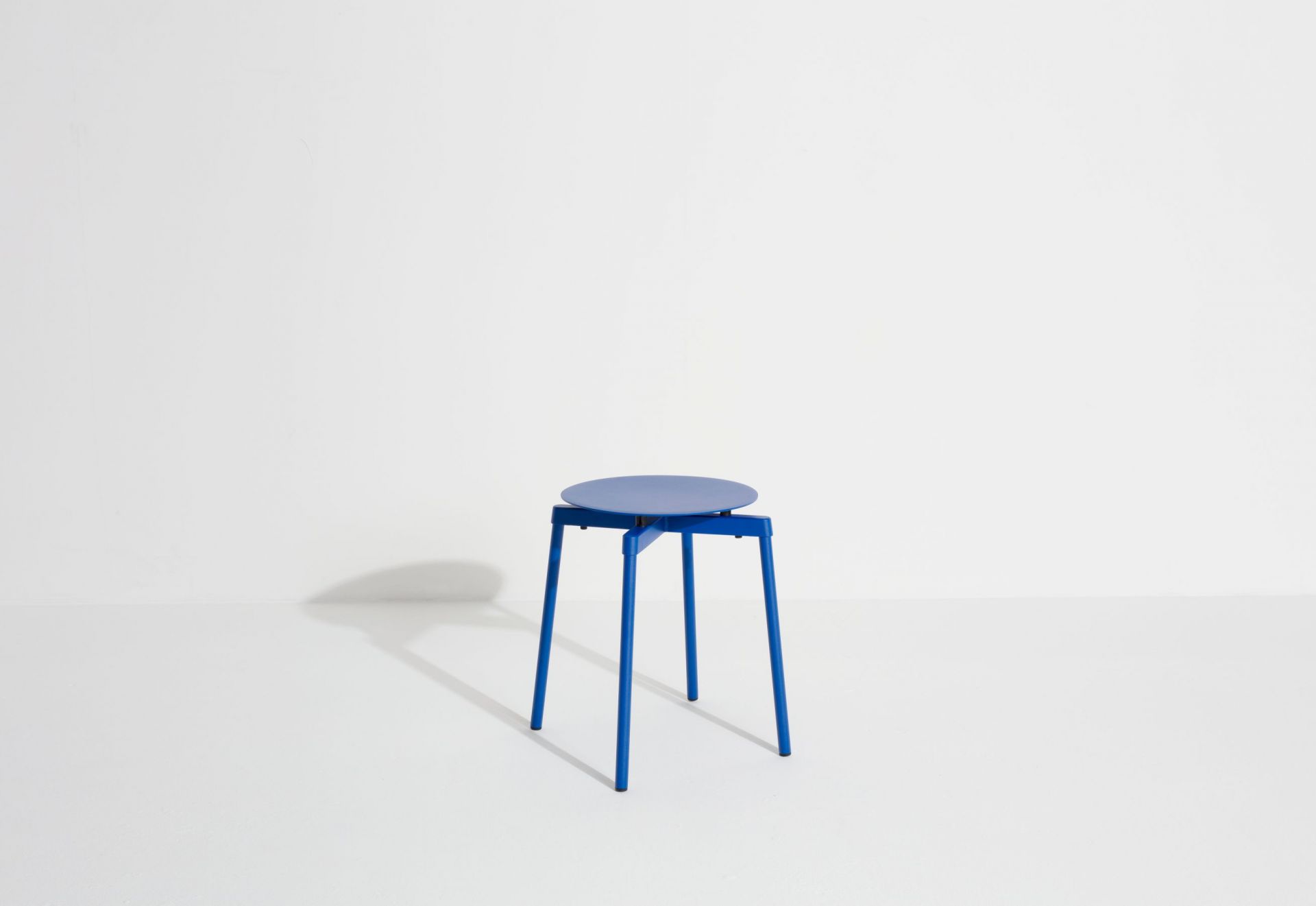 Fromme Stool Stool Petite Friture Blue Fromme Stool Stool Petite Friture Blue
