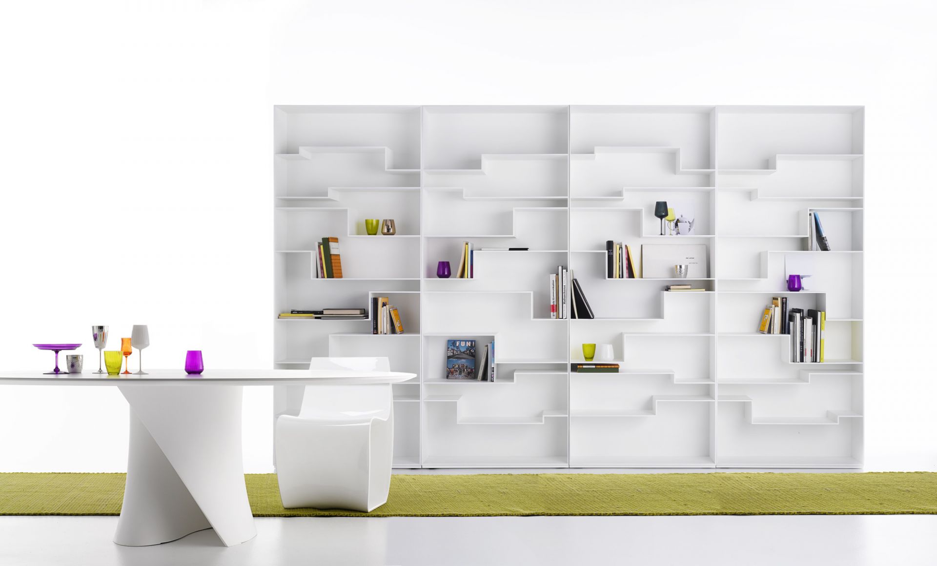 Melody Regalsystem MDF Italia-Taubengrau matt