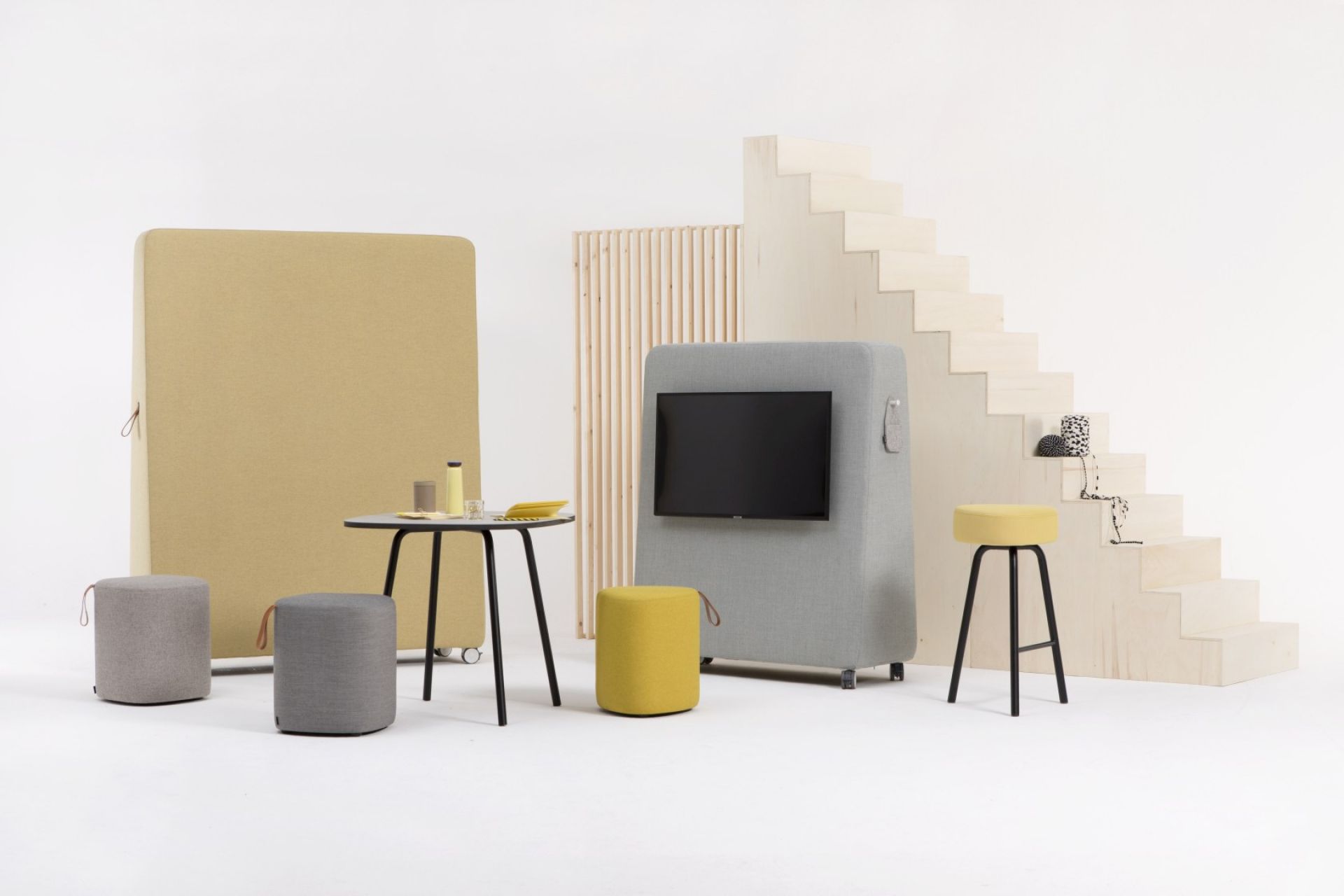  Pully Square Stool Cascando 