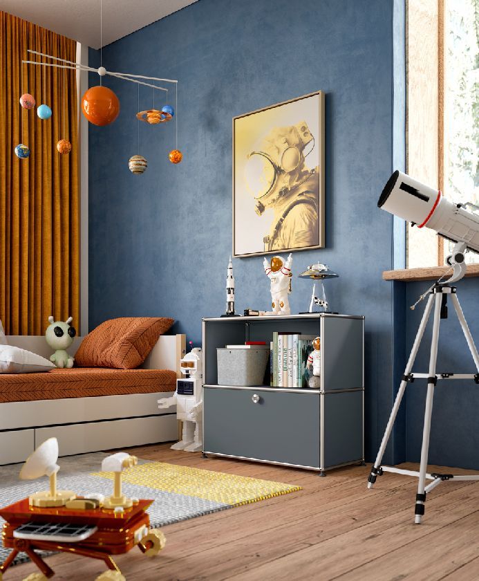 USM Haller Sideboard 1 Open / 1 Flap